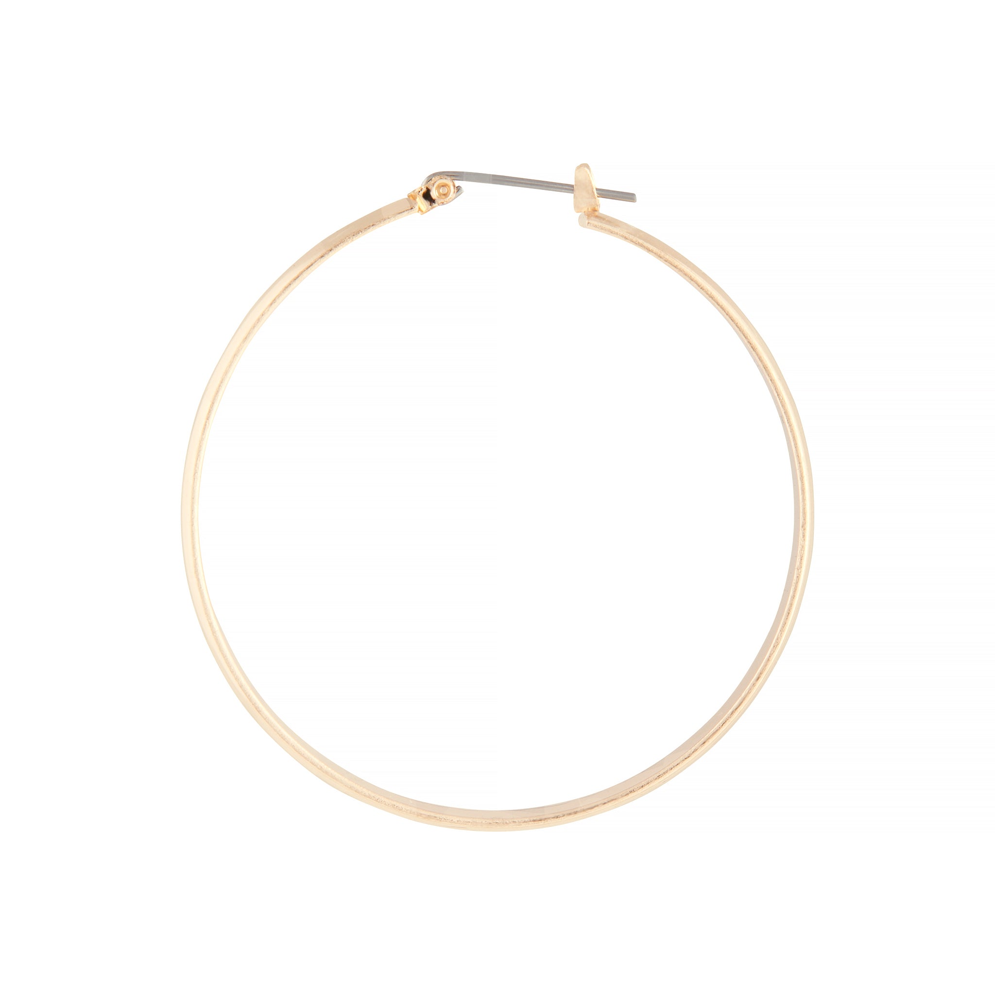 Pack of Three Stylish Gold-Toned Hoop Earrings for Women