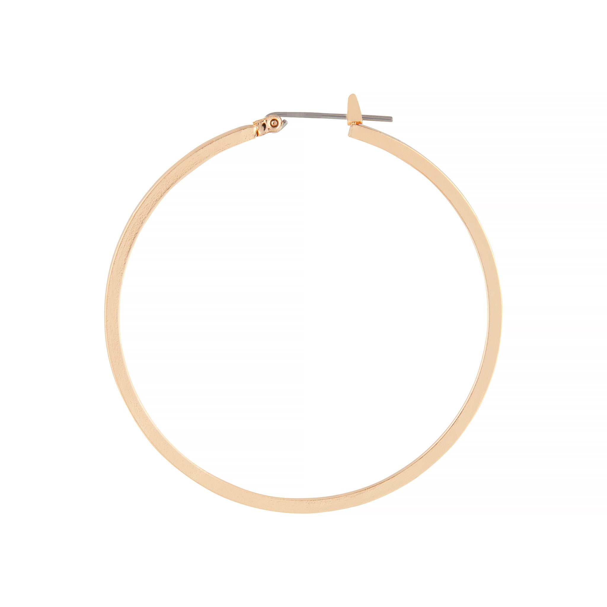 Pack of Three Stylish Gold-Toned Hoop Earrings for Women