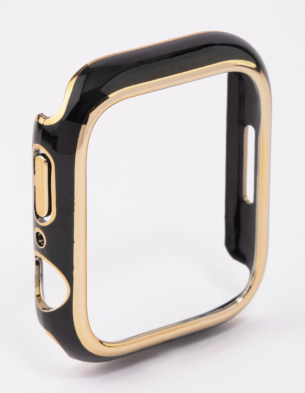 Stylish Black and Golden Watch Case for 40/41mm Apple Watch